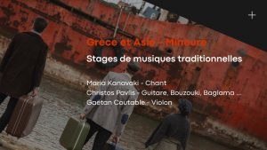Musiques traditionnelles grecques à l’Élastique à Musique
