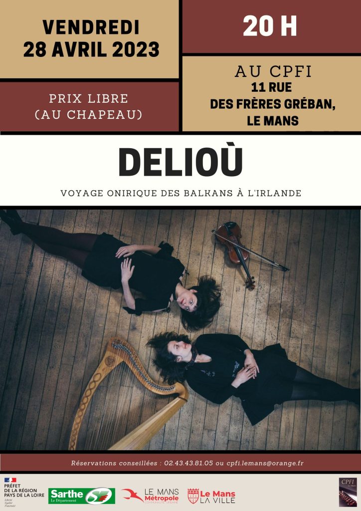 Affiche salon de musique Delioù
