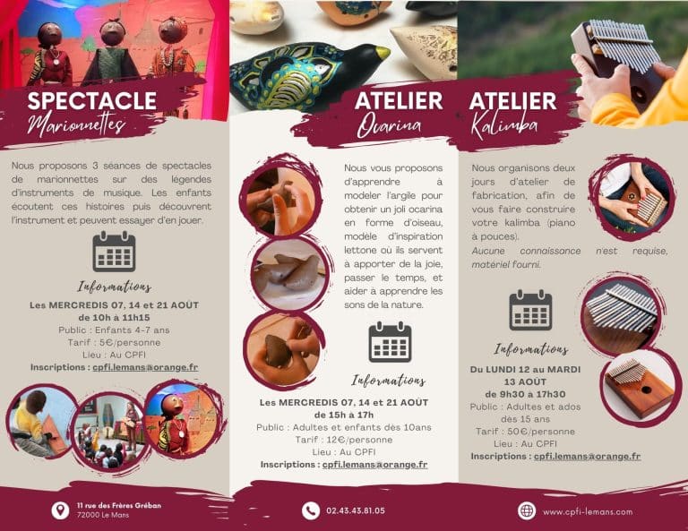 Brochure animations et ateliersété 2024-1
